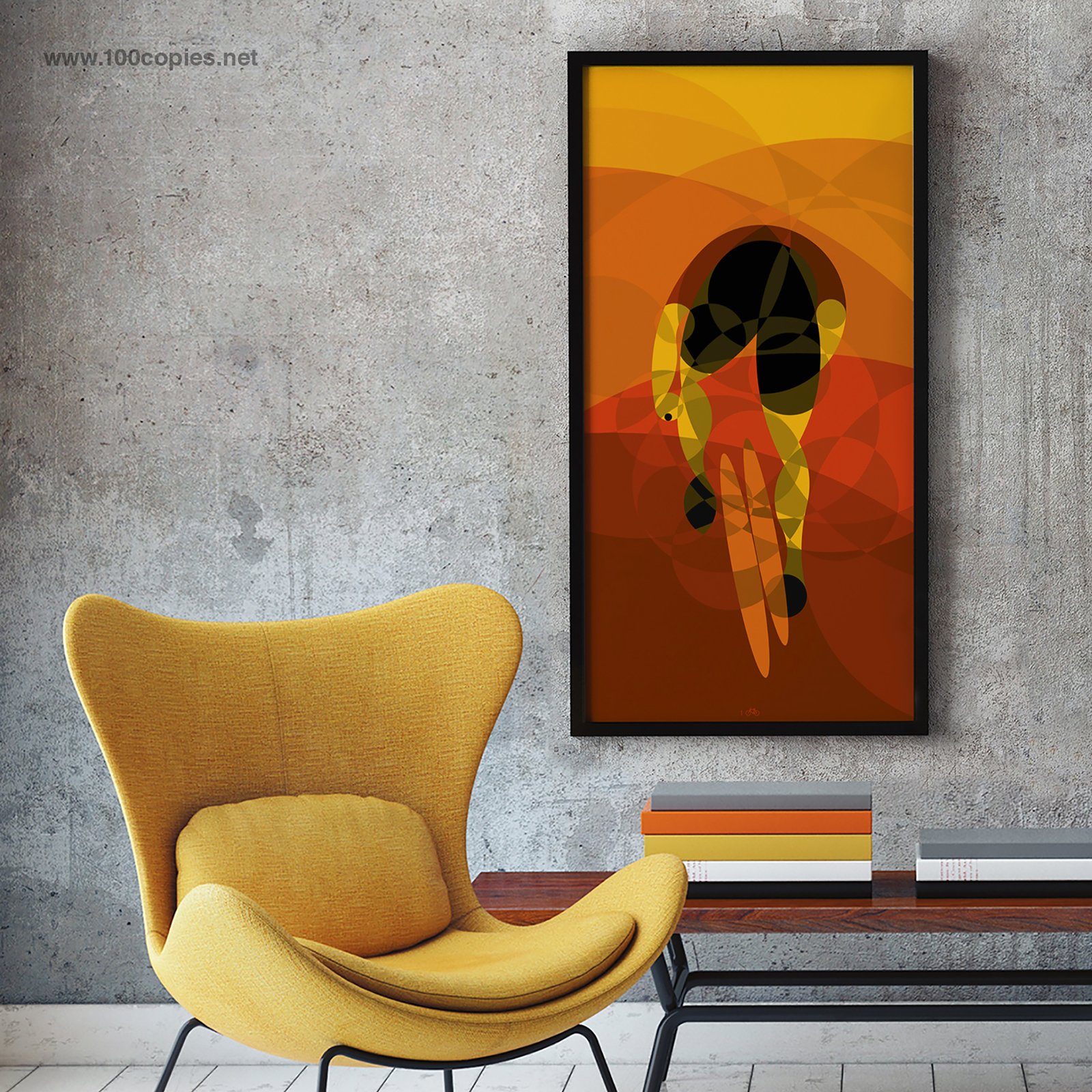 41AP - <b>Never Look Back</b> | 100copies Bicycle Art 41AP - <b>Never Look Back</b> | 100copies Bicycle Art